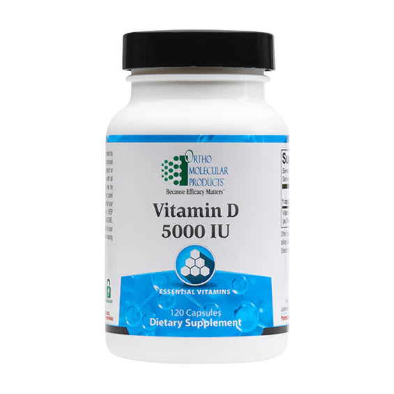 Vitamin D 5000 IU 120 Caps Ortho Molecular
