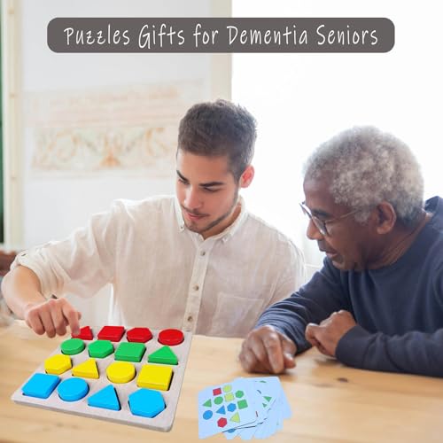 TieGokii Dementia Puzzles & Memory Games for Seniors – Cognitive Activities for Alzheimer’s