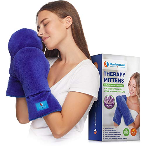 Microwave Therapy Mittens with Flax Seeds – Moist Heat Relief for Hands & Fingers