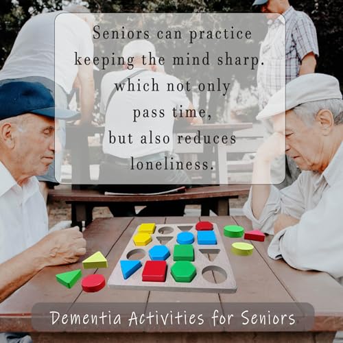 TieGokii Dementia Puzzles & Memory Games for Seniors – Cognitive Activities for Alzheimer’s