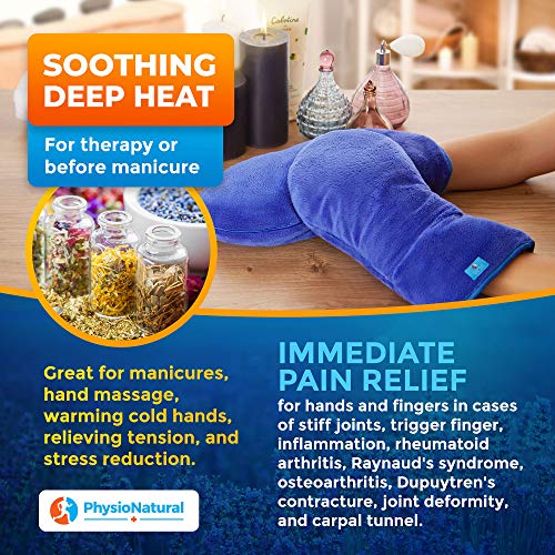 Microwave Therapy Mittens with Flax Seeds – Moist Heat Relief for Hands & Fingers