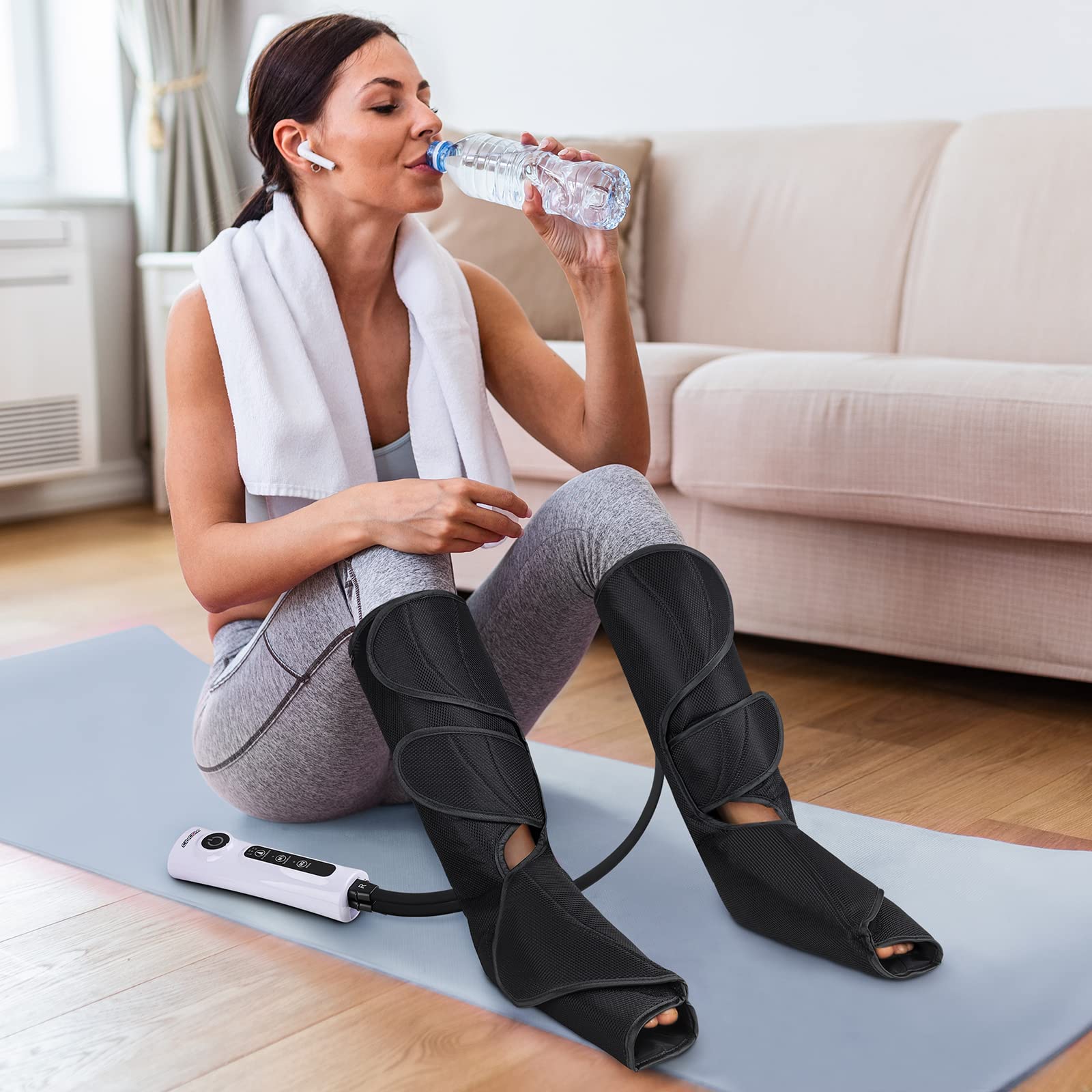 CINCOM Leg Massager – Air Compression for Circulation & Pain Relief