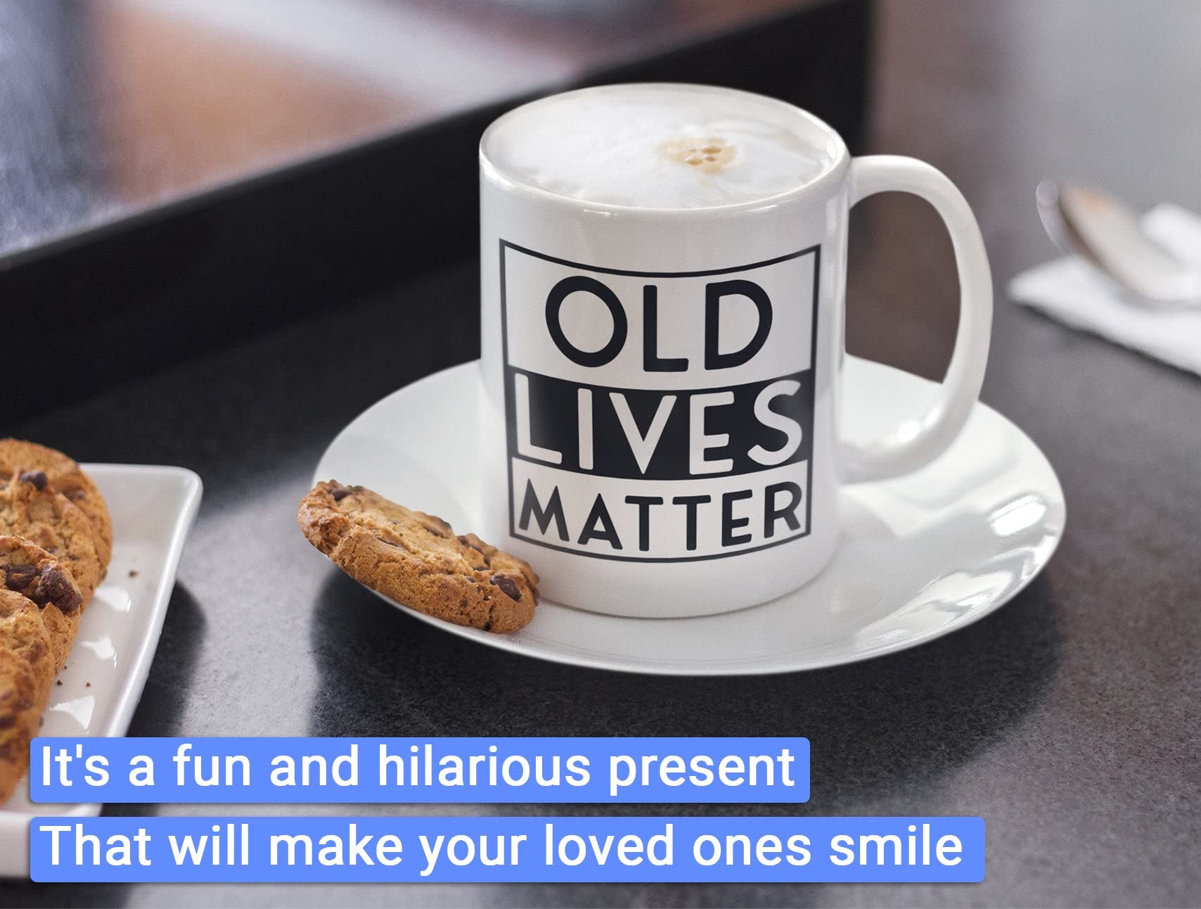 Old Lives Matter Mug – 11oz Coffee Mug for Elderly