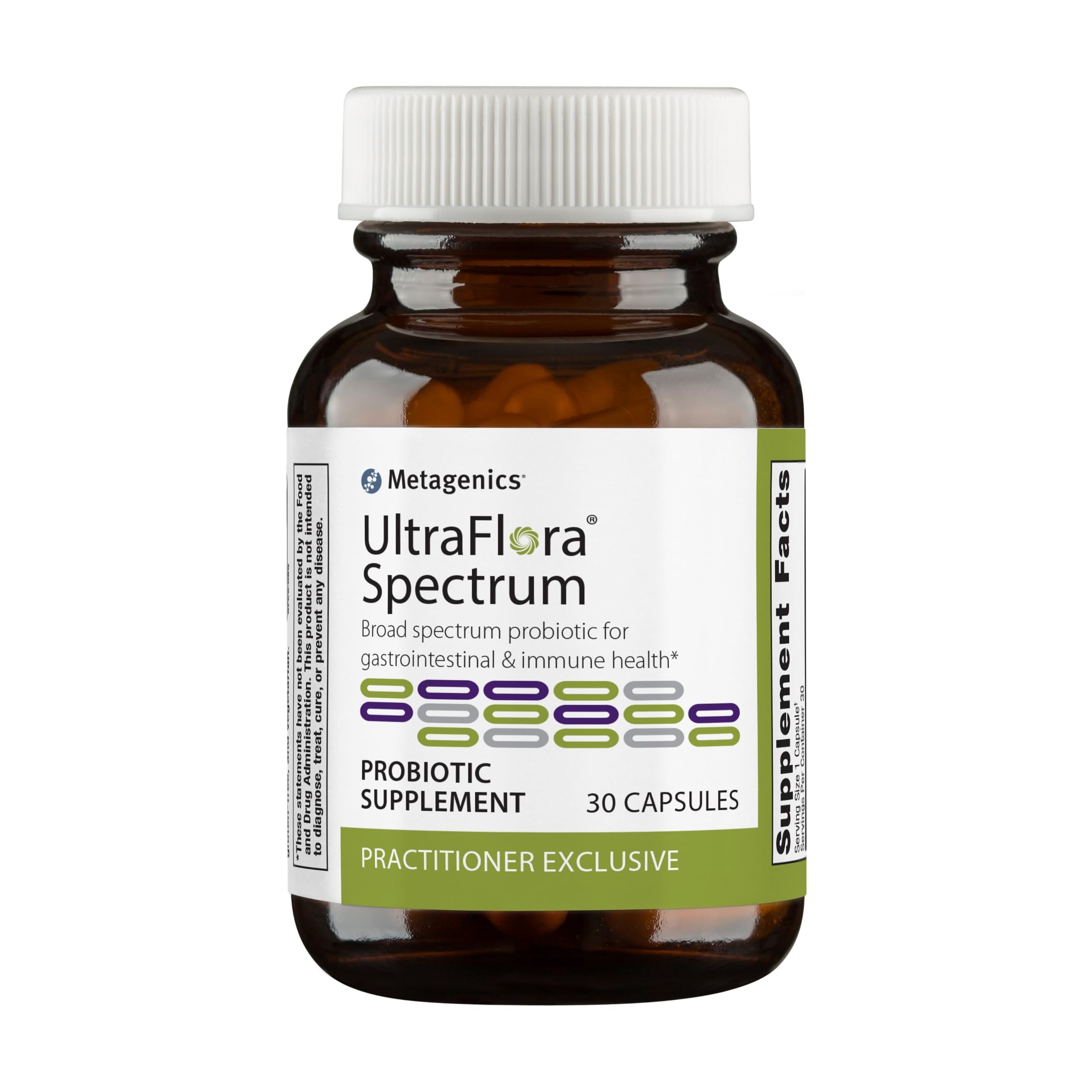 Metagenics UltraFlora Spectrum Digestive & Immune Health - 30 Capsules