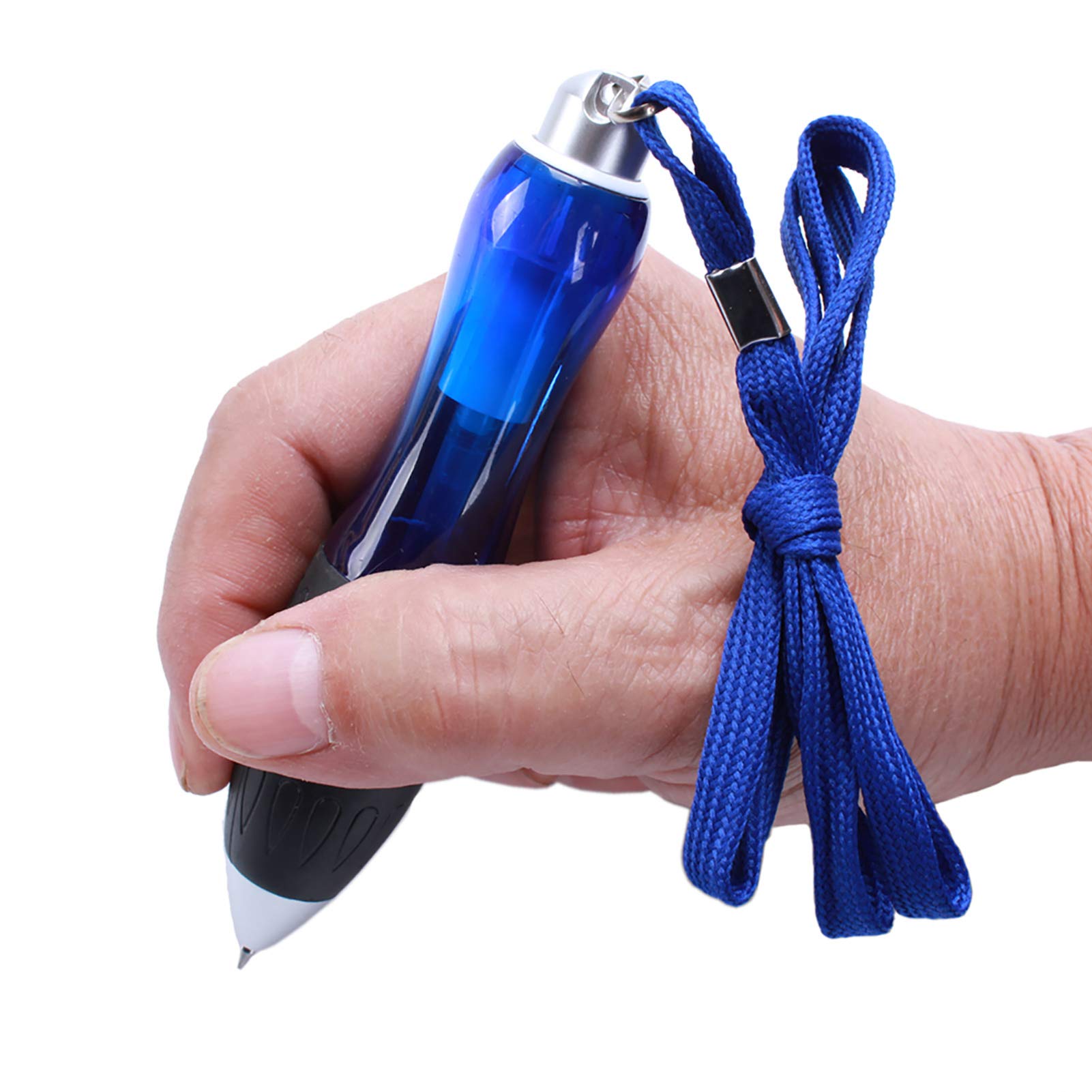 Wentur Weighted Pen for Parkinson’s & Arthritis – Blue, Includes 4 Ink Refills