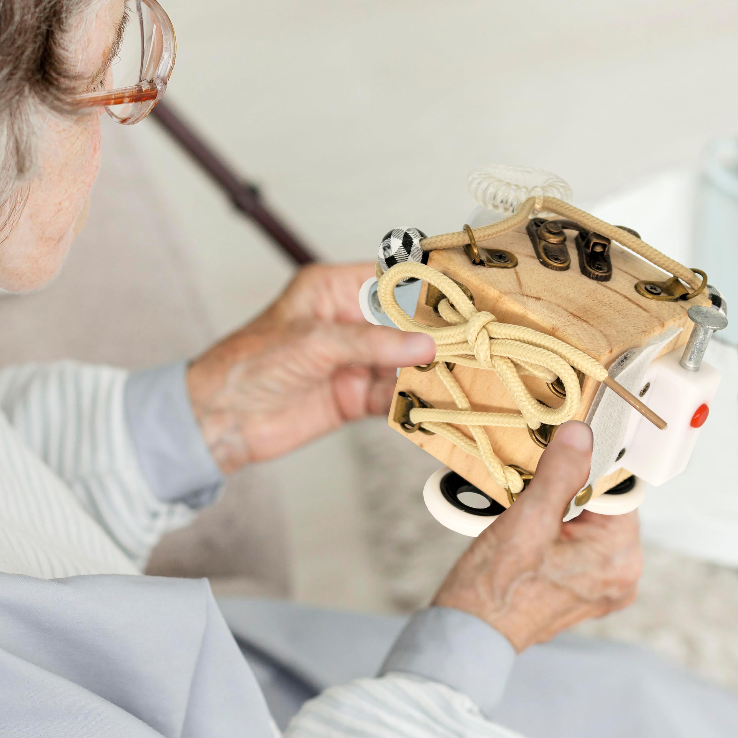 Busy Box for Dementia – Sensory Fidget Board & Activities for Seniors