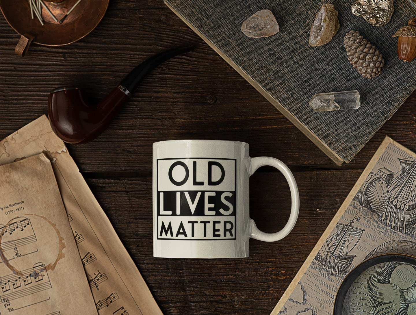 Old Lives Matter Mug – 11oz Coffee Mug for Elderly