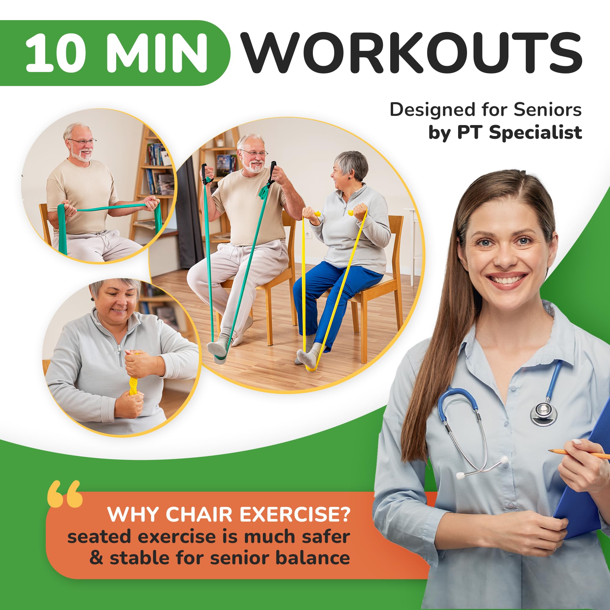 Healthy Seniors Chair Exercise Kit