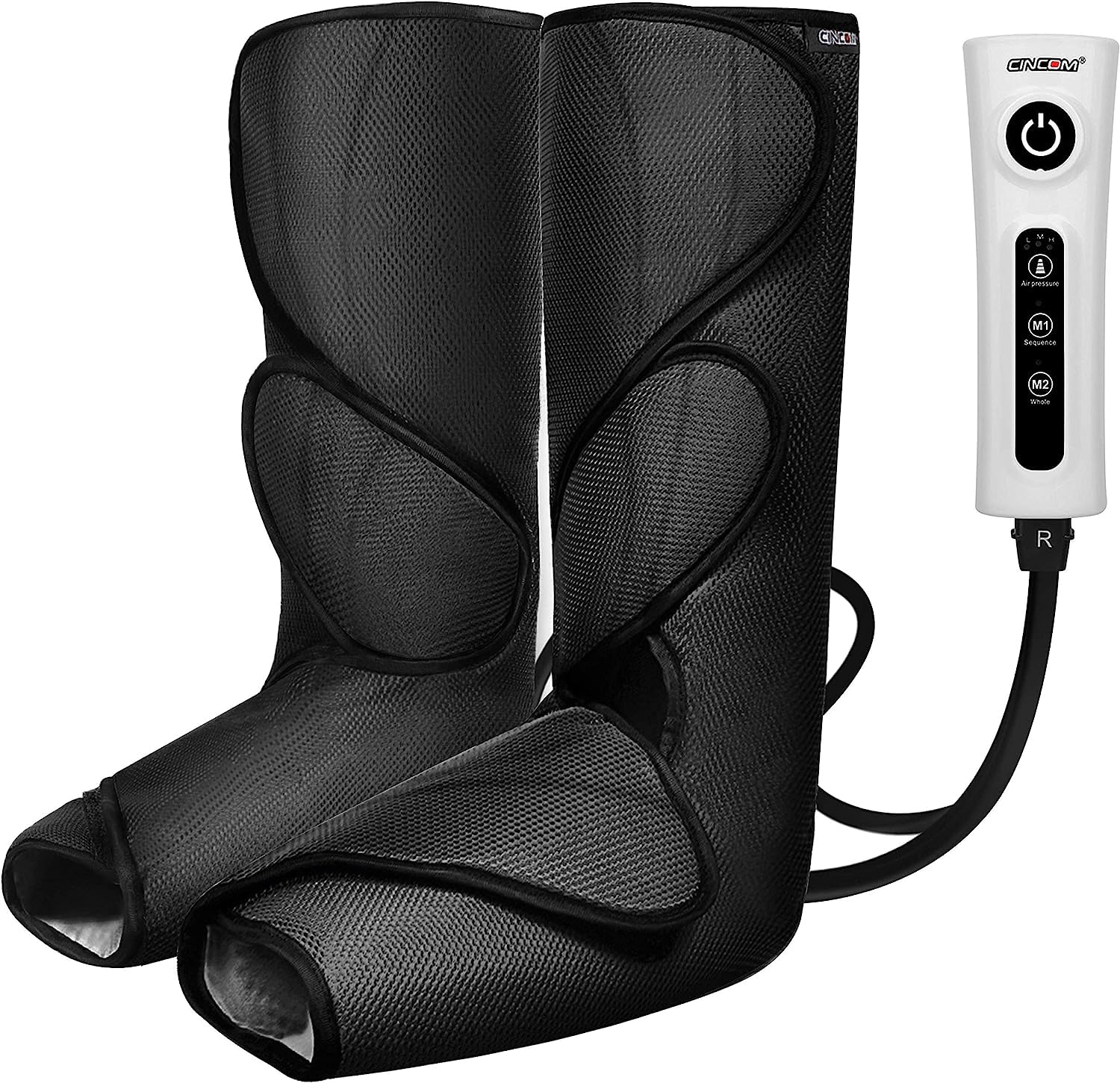 CINCOM Leg Massager – Air Compression for Circulation & Pain Relief