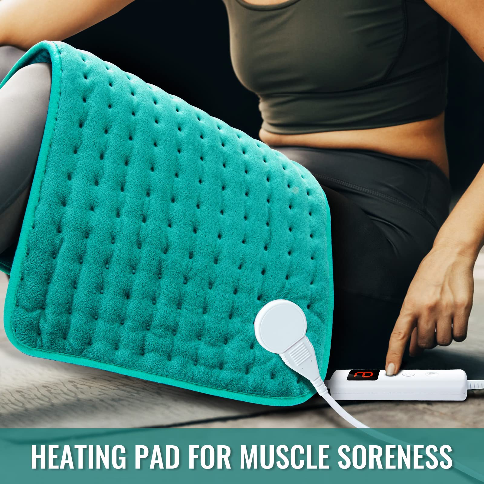 Electric Heating Pads for Back Neck Shoulder Pain Relief