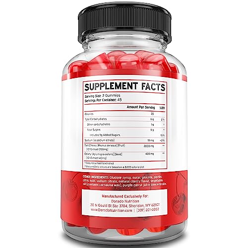 Tart Cherry Gummies Uric Acid Level Support (90 Gummies)
