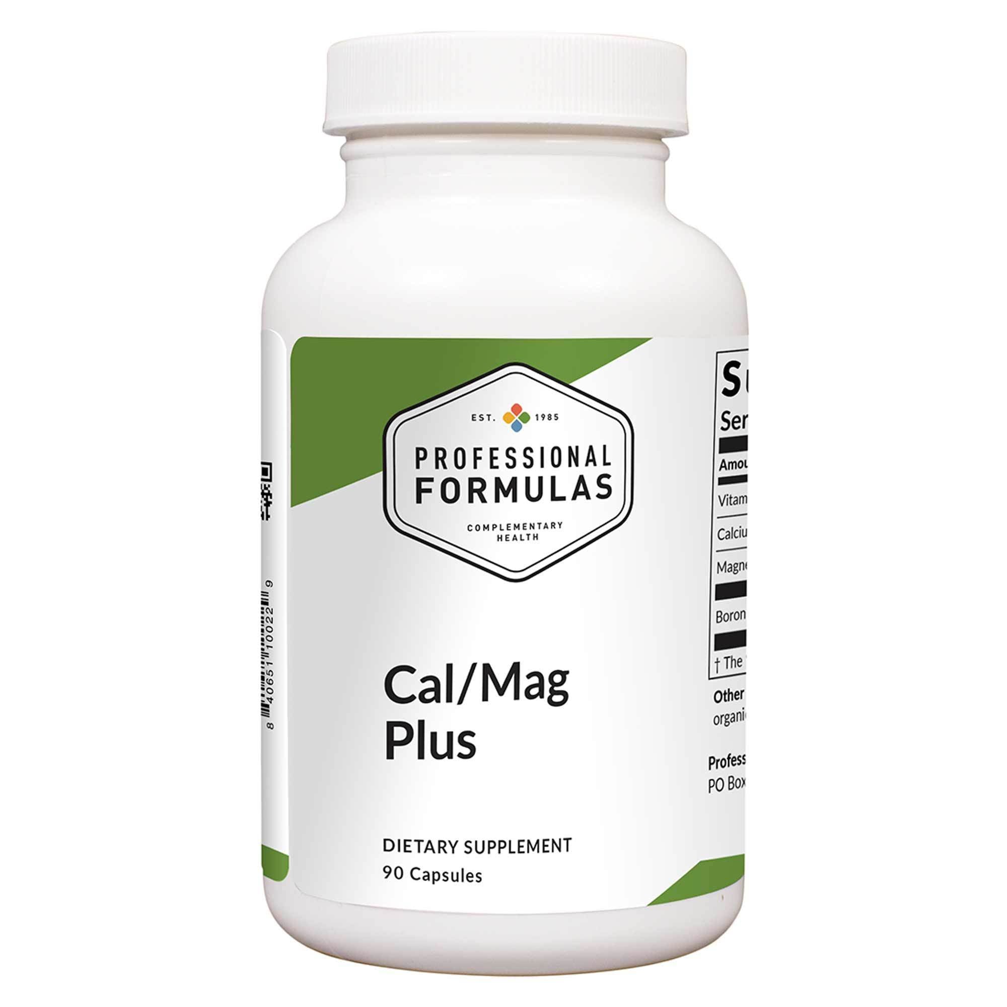 Professional Formulas Cal/Mag Plus Caps 90 Capsules - 2 Pack